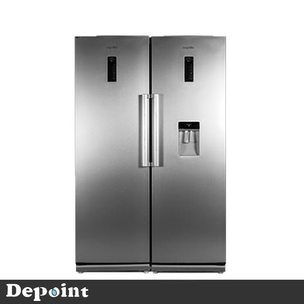 یخچال فریزر دوقلو دیپوینت مدل D5I-نقره ای