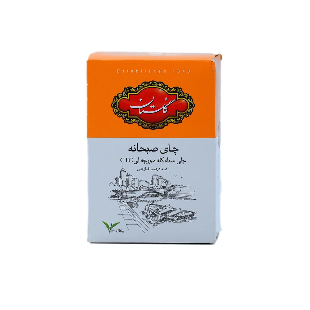 چاي صبحانه 100 گرمي گلستان