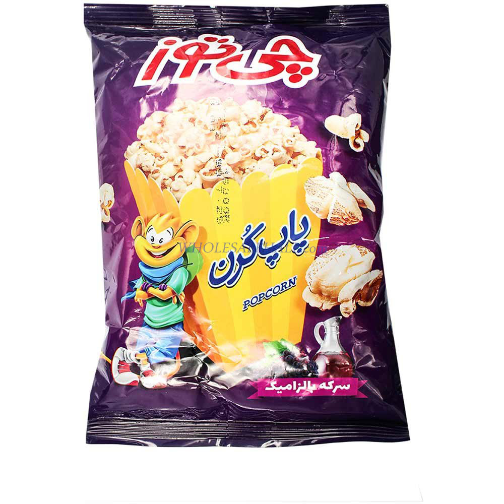پاپ کرن سرکه فیلی ویژه برند چی توز