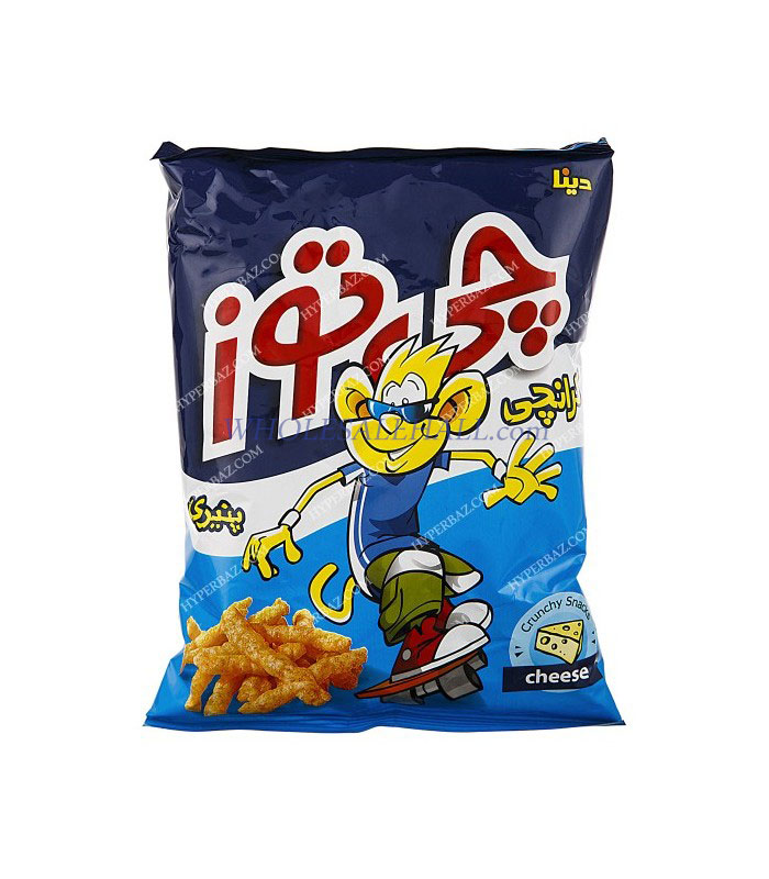 کرانچی پنیری متوسط چی توز (40 بسته در هر کارتن)
