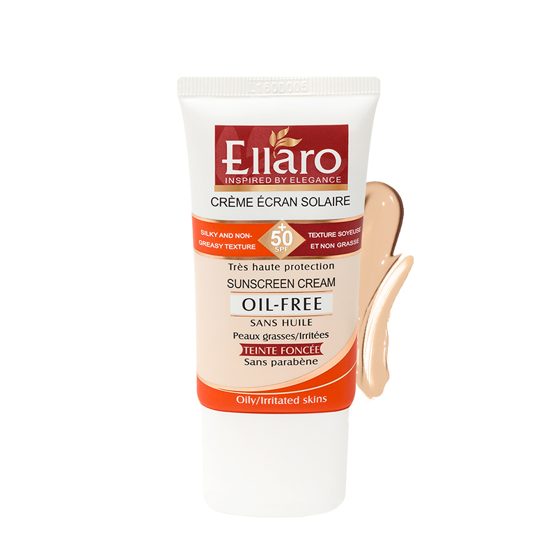تراول سايز كرم ضد آفتاب +SPF50 فاقد چربي بژ روشن 20ML برند  الارو
