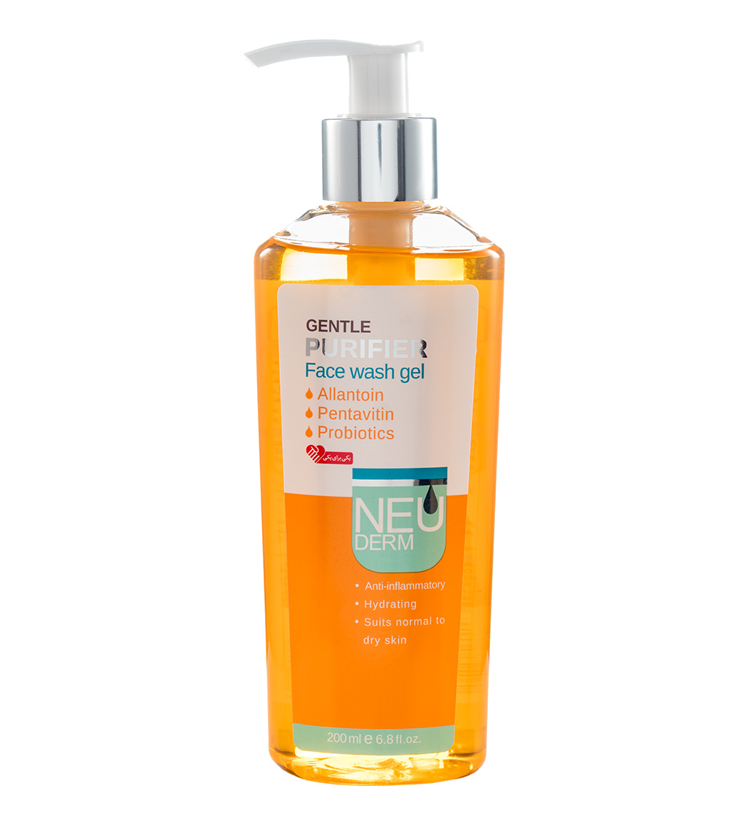 ژل شستشوي صورت پوست نرمال و خشک 200ML - نئودرم