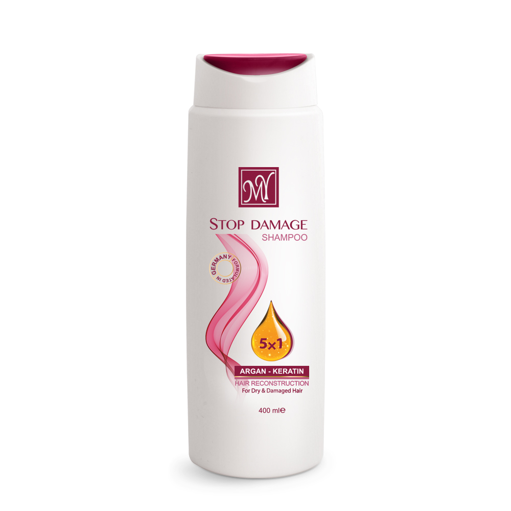 خرید عمده شامپو موي سر استاپ دميج(موهاي خشک) 400ML - ماي