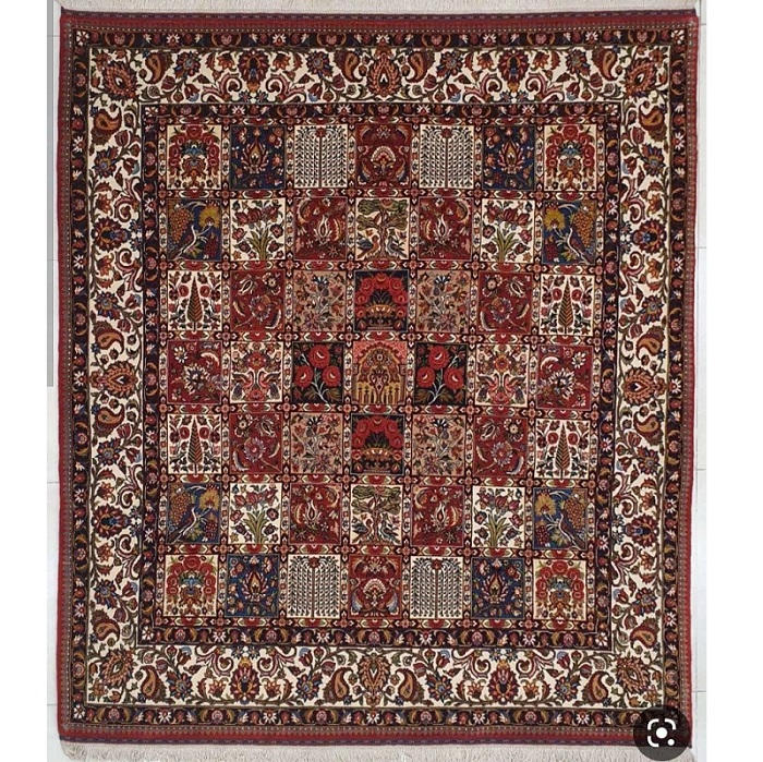 خرید عمده فرش خشت 4 متری  چالشتری