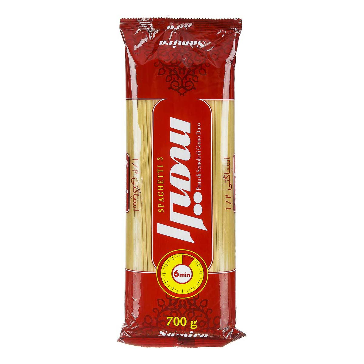 اسپاگتي 700 گرمي1.2 سمیرا