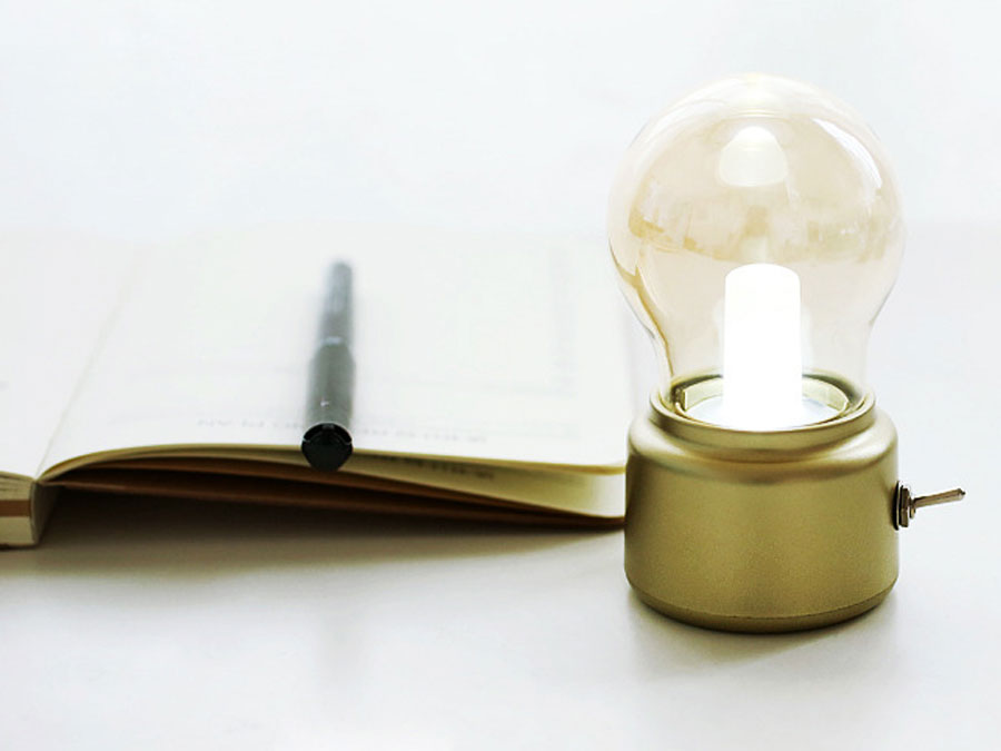 خرید عمده لامپ شارژی قابل حمل light bulb night light table lamp