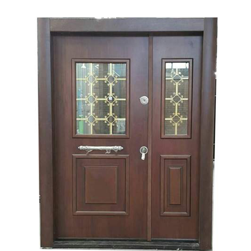 خرید عمده درب یک و نیم لنگه کد E28 با شیشه