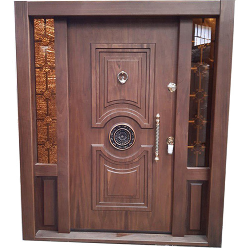 خرید عمده درب لابی کد A68 گردو