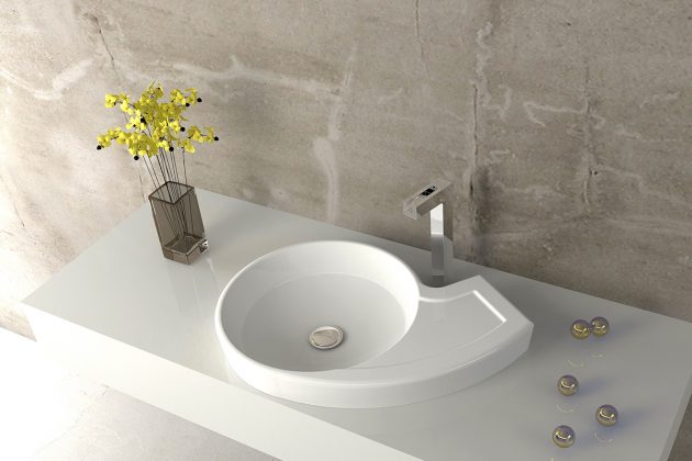 خرید عمده روکابینتی گلسار مدل سونات 58 درجه2