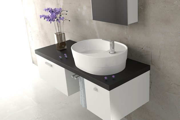 خرید عمده روکابینتي گلسار مدل استون 52 درجه2