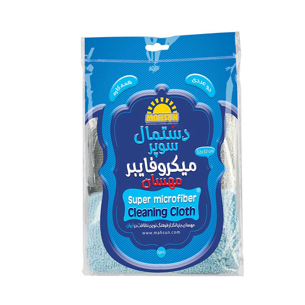 دستمال میکرو سوپر دو عددی مهسان