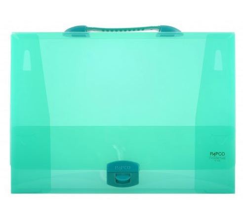 خرید عمده کیف سمیناری شفاف پاپکو H102 دارای رنگ بندی