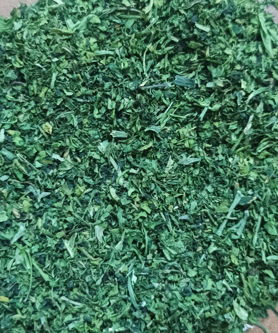 خرید عمده سبزی خشک  دارای تره، جعفری و گشنیز و شنبلیله 