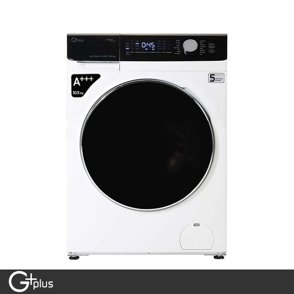 ماشين لباسشويی جی پلاس 10.5 کیلویی مدل GWM-M104W