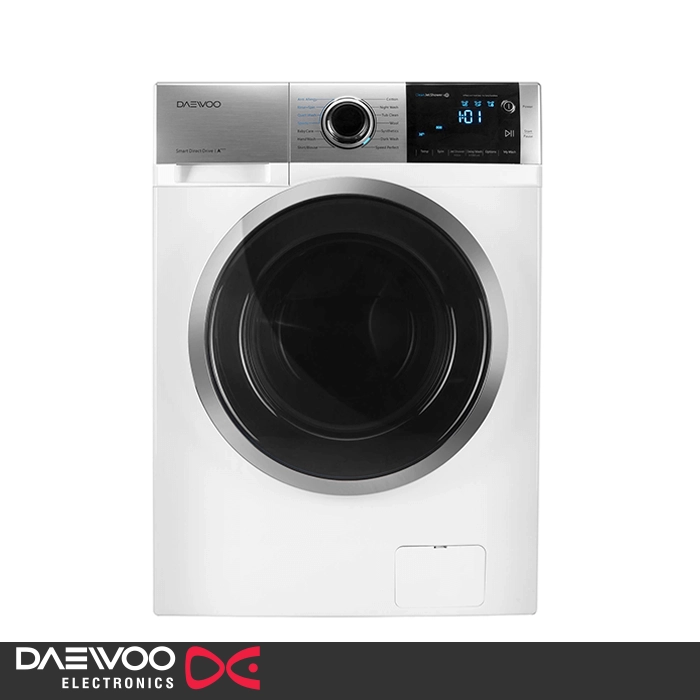 خرید عمده ماشین لباسشویی دوو سری کاریزما 8 کیلویی مدل DWK-8415T