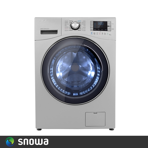 خرید عمده ماشين لباسشويی اسنوا سری اکتا 8 کيلویی مدل SWM-84S40