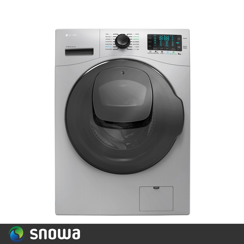 خرید عمده ماشین لباسشویی اسنوا سری واش این واش 9 کیلویی مدل SWM-94S60