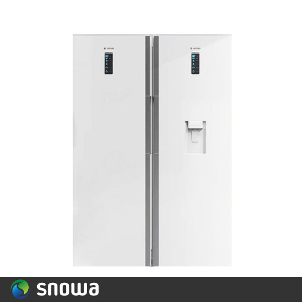 خرید عمده یخچال فریزر دوقلو اسنوا سری هایپر 38 فوت مدل sn6-sn5-1019sw