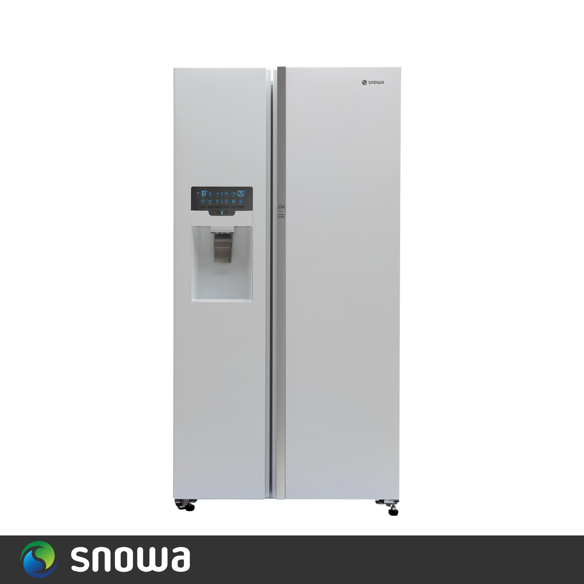 خرید عمده ساید بای ساید اسنوا سری گالری 35 فوت مدل SN8-3353GW