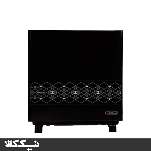 خرید عمده بخاری گازی نیک کالا 9000 ایده آل مدل MN9 مشکی