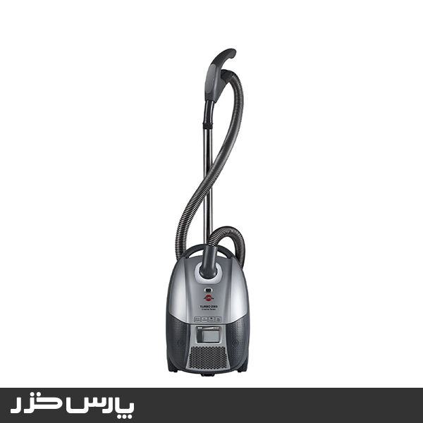 خرید عمده جاروبرقی پارس خزر مدل Turbo2000 کروم نقره ای