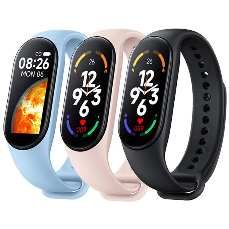 خرید عمده دستبند هوشمندM7 band 1.62 AMOLED