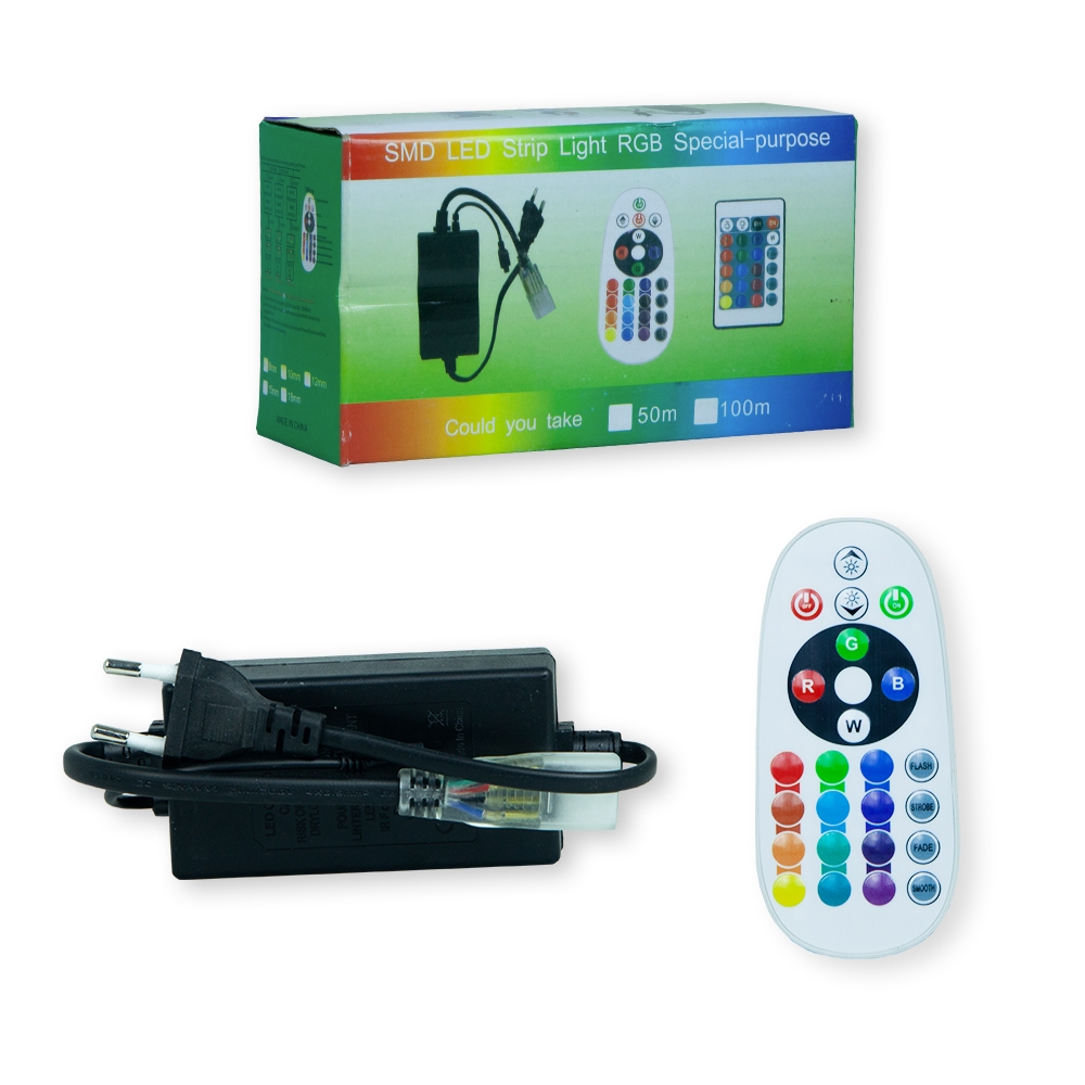 خرید عمده ریموت کنترل (رابط) ریسه RGB