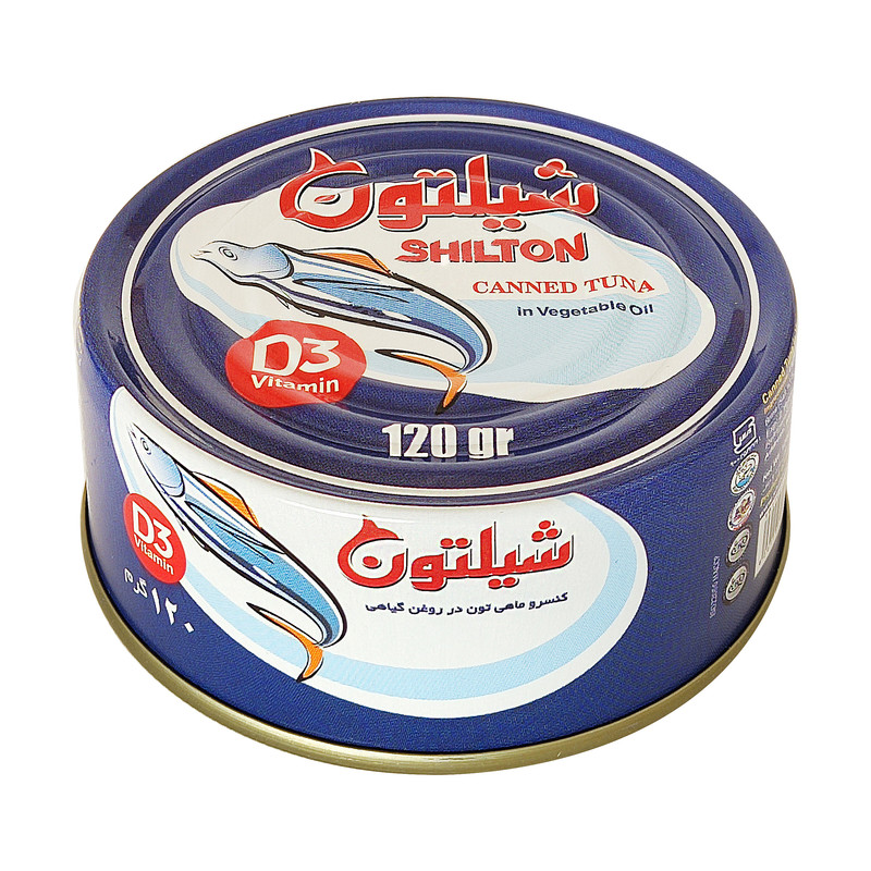 خرید عمده کنسرو ماهی با درب کلیدی 120گرمی برند شیلتون
