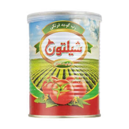 خرید عمده رب گوجه فرنگی قوطی با درب کلیدی 400 گرمی شیلتون