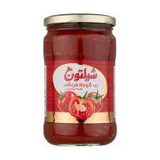 خرید عمده رب گوجه فرنگی شیبشه ای 680 گرمی شیلتون