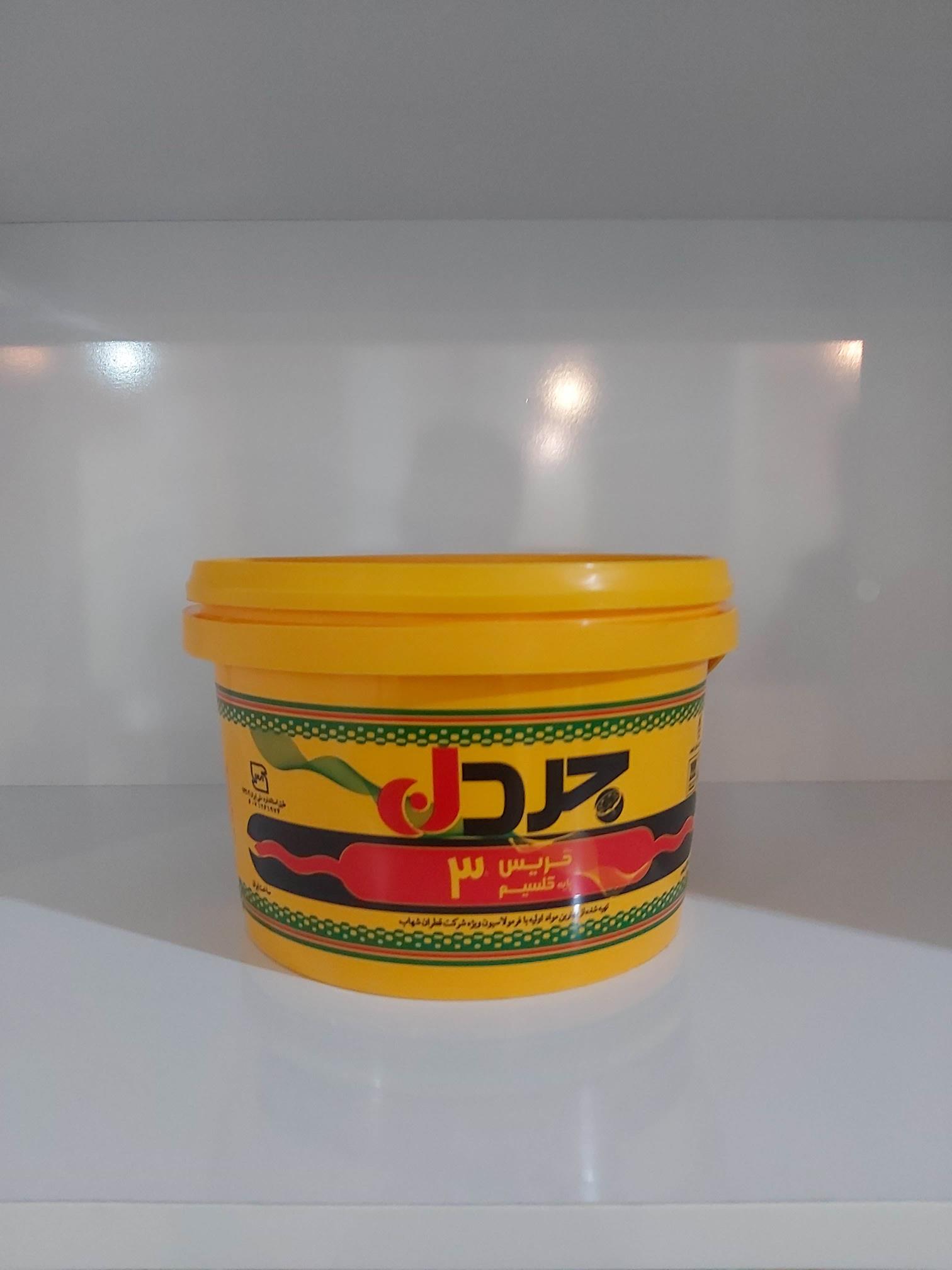 خرید عمده گریس پایه کلسیم جردن بسته بندی سطل 3 کیلویی
