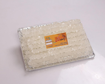 خرید عمده سینی شاخه سفید نبات کوچک 800 گرم برند سی گل 