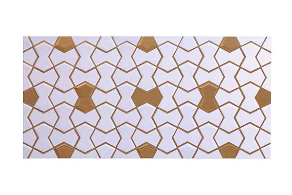 خرید عمده کاشی بین کابینتی تک گل سبلان طلایی 