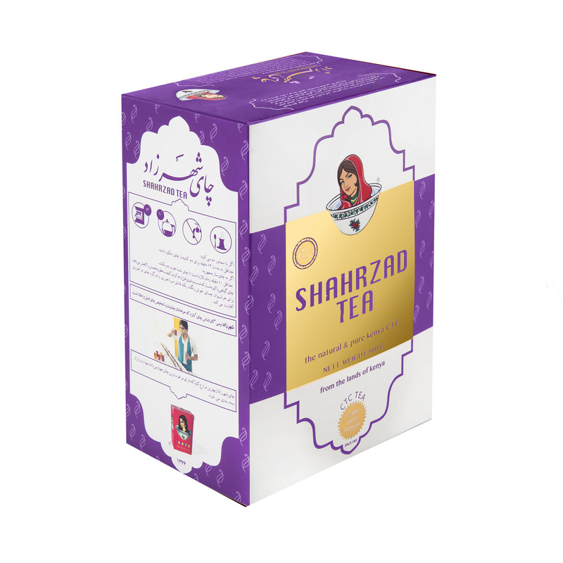 چای رگولار سی تی سی 400 گرمی شهرزاد