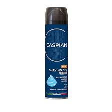 خرید عمده اسپري ژل اصلاح خنک کننده 200 میل برند کاسپین