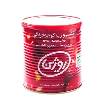 خرید عمده رب قوطی ۴۳۰۰ گرمی اسان بازشو روژین تاک