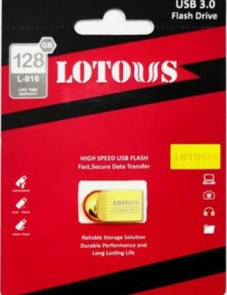 خرید عمده فلش مموری لوتوس 128 گیگ L816 USB3