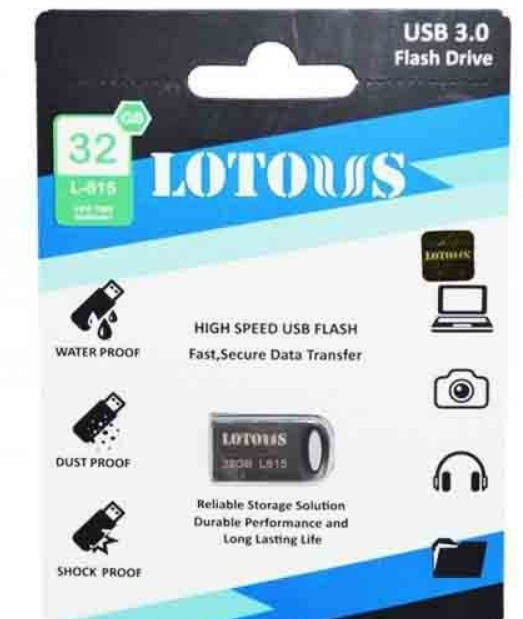 خرید عمده فلش  لوتوس 32G گیگ L815 USB3