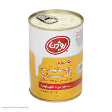 کنسرو لوبیا چیتی با قارچ 400 گرمی روژین