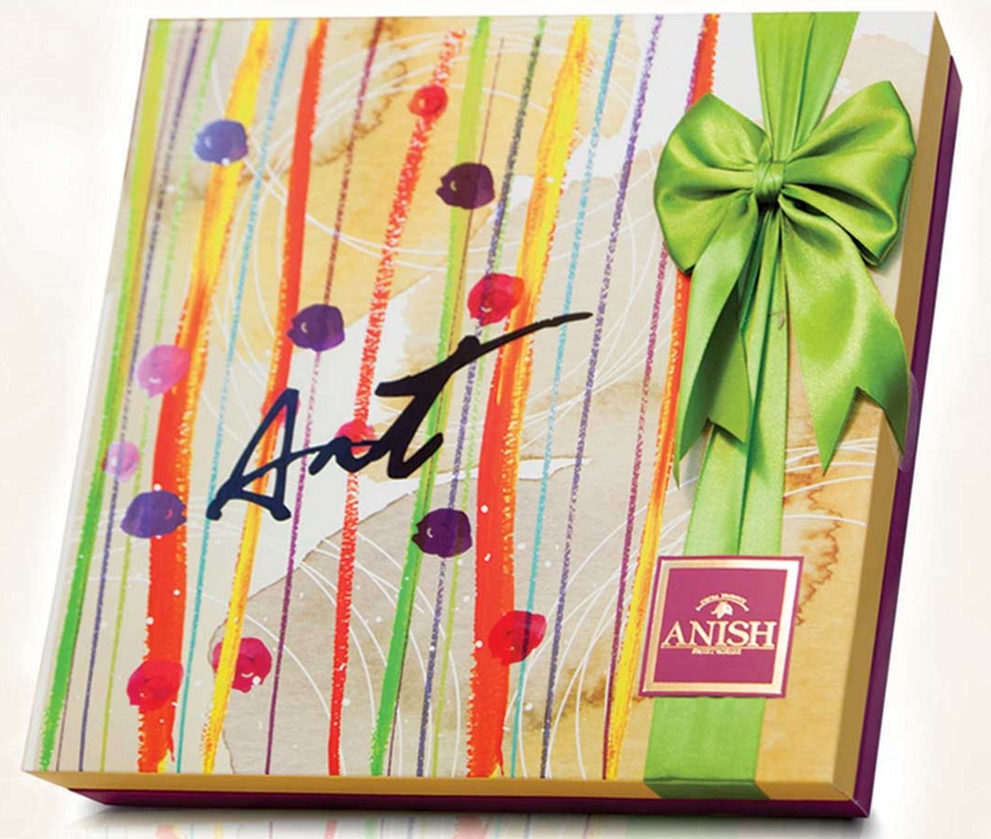 خرید عمده شکلات کادویی 150گرمی آرت (Art) برند آنیش
