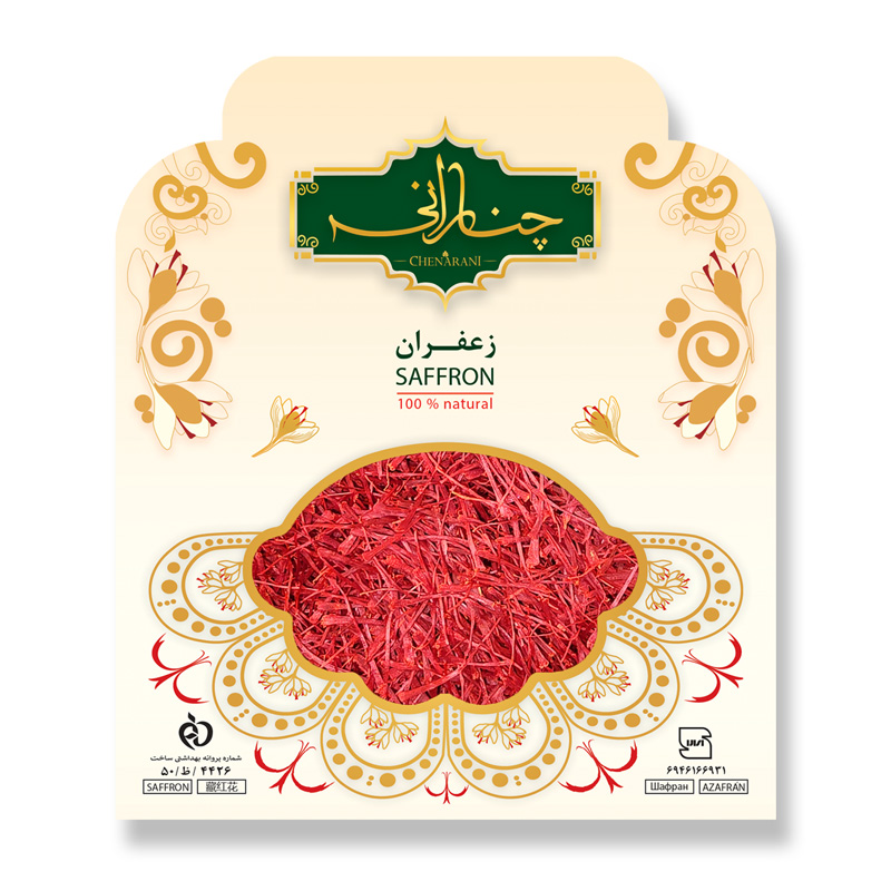 خرید عمده زعفران سوپرنگین 1 مثقال چنارانی