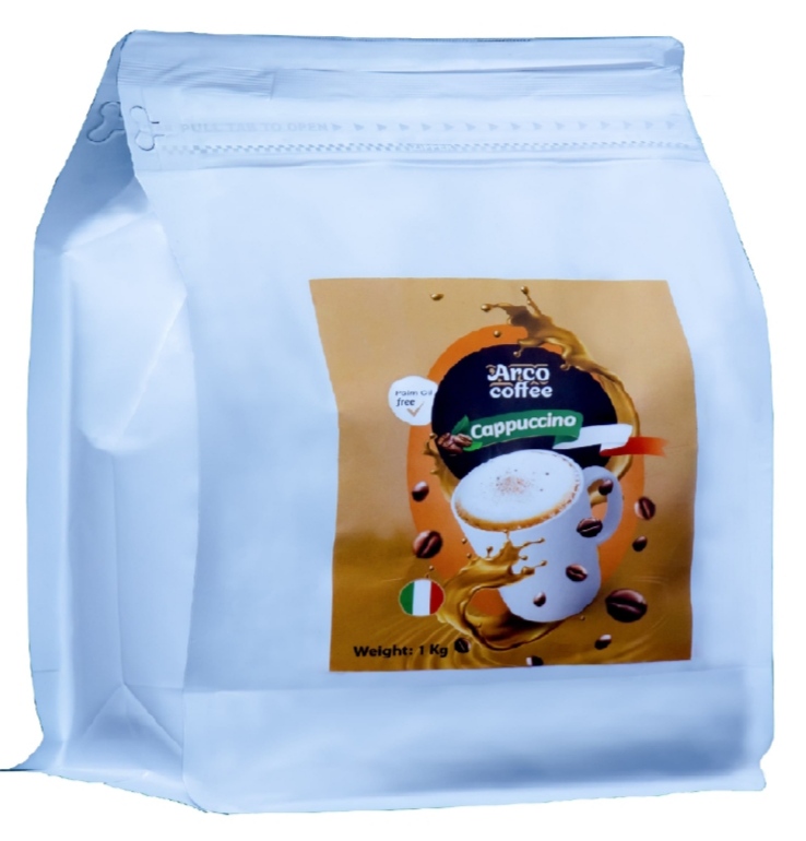 خرید عمده پودر کاپوچینو 1 کیلویی آرکو کافی