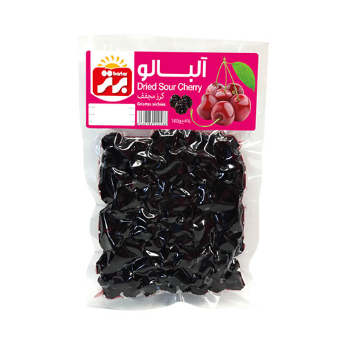 خرید عمده آلبالو خشک 180 گرمی وکیوم برتر