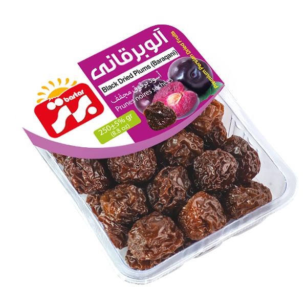 خرید عمده آلو برقانی 250 گرمی برتر