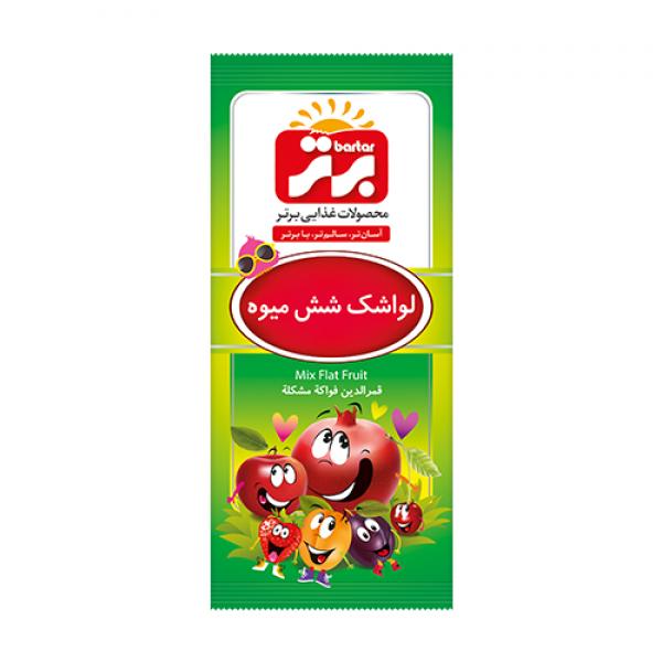 خرید عمده لواشک چند میوه ۳۰گرمی سلفون برتر 