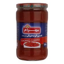 خرید عمده کنسرو گوجه فرنگی خردشده 670گرم مهرام