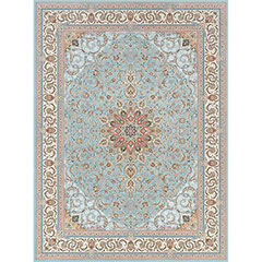 خرید عمده فرش 9 متری طرح 803032 رنگ آبی