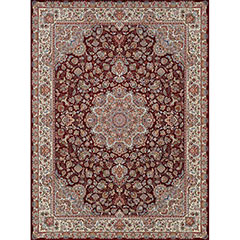 خرید عمده فرش 6 متری طرح 702033 رنگ لاكی