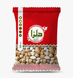 خرید عمده مخلوط نخود و لوبیا 900گرمی دلزا